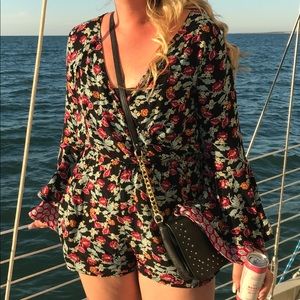 Long sleeve romper